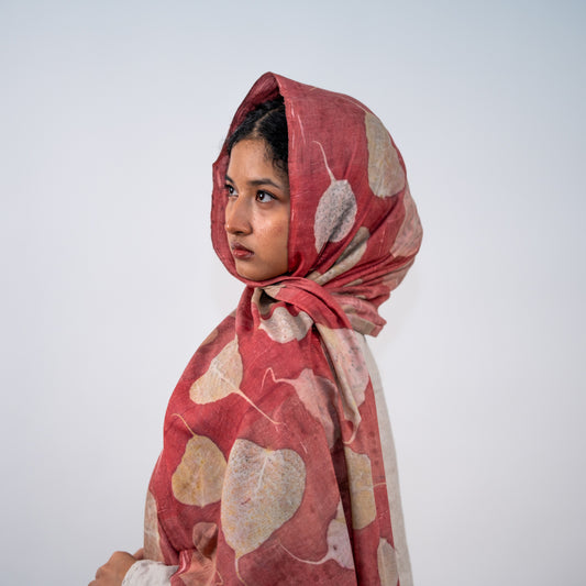 Peepal Eri silk Stole scarf
