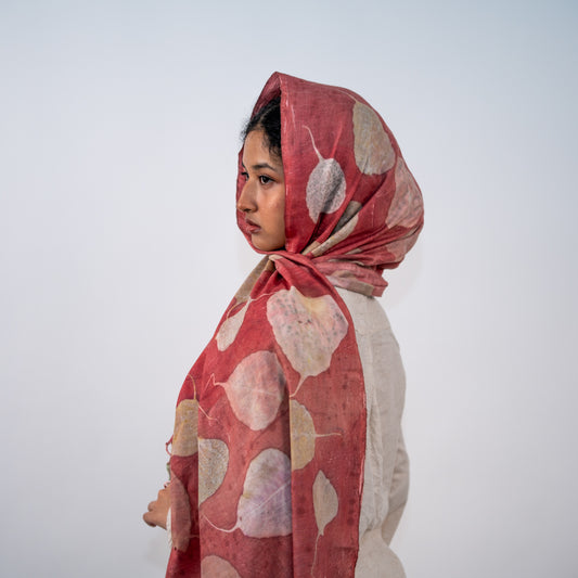 Peepal Eri silk Stole scarf