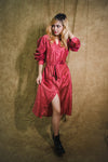 Dahlia trench dress