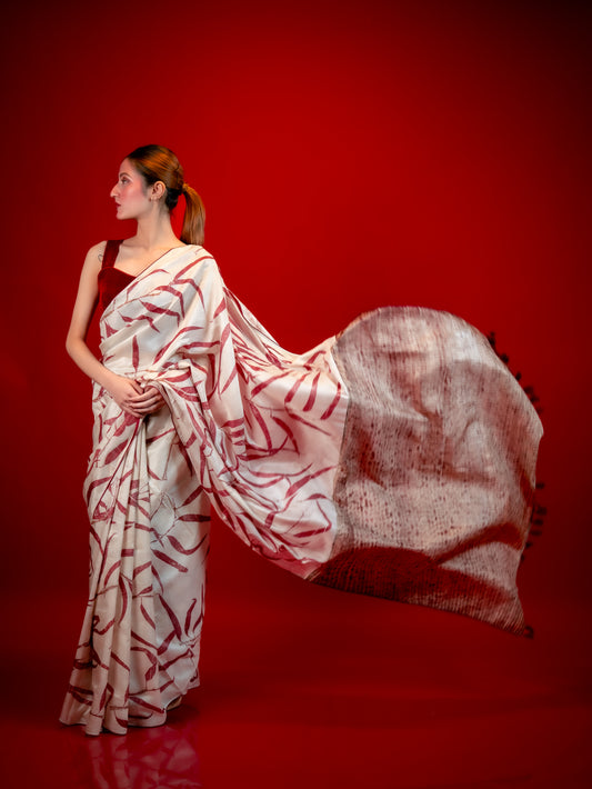 Manjistha Sari