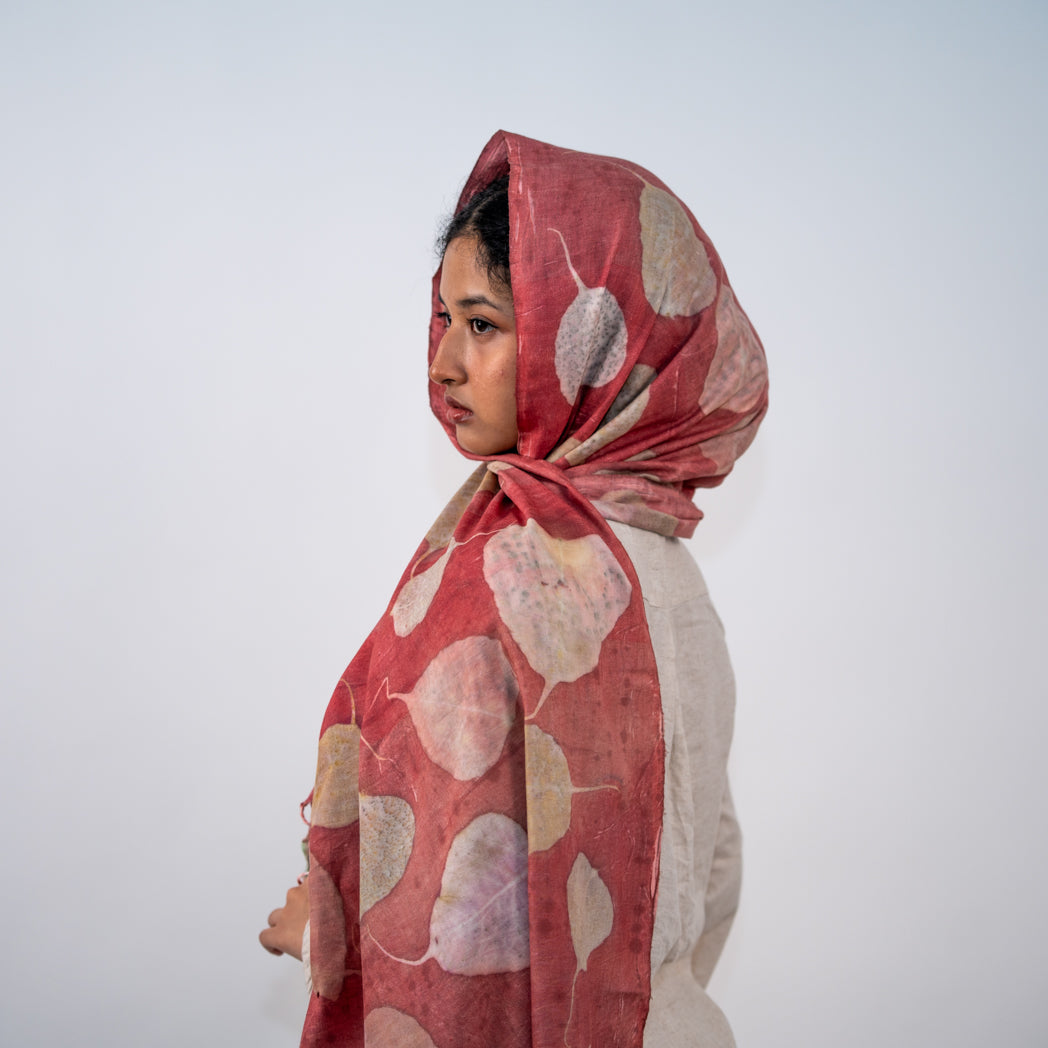 Peepal Eri silk Stole scarf