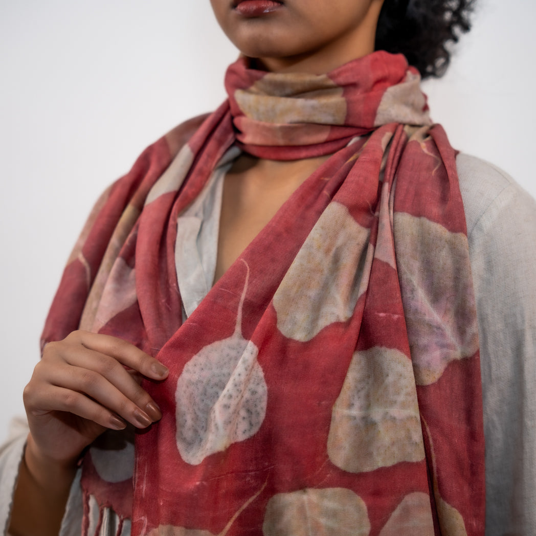 Peepal Eri silk Stole scarf