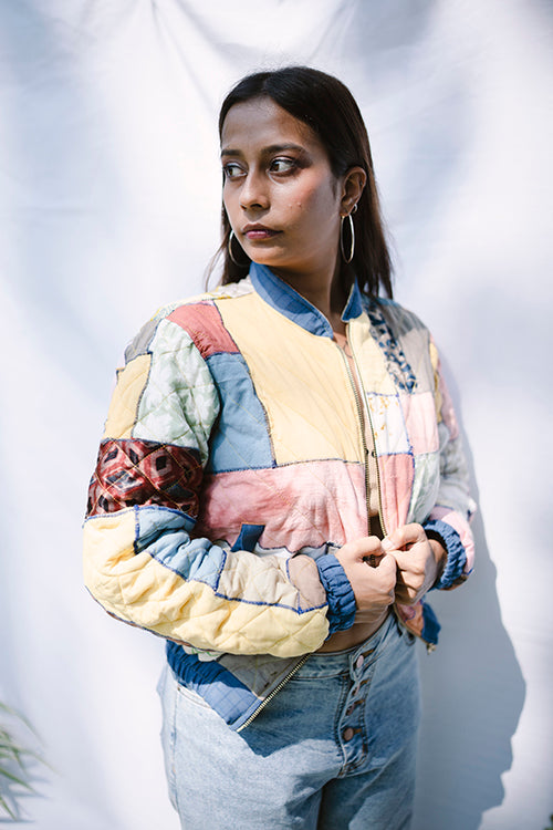 Patch me up bomber jacket